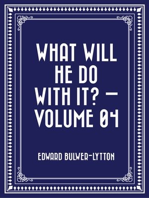 cover image of What Will He Do with It? — Volume 04